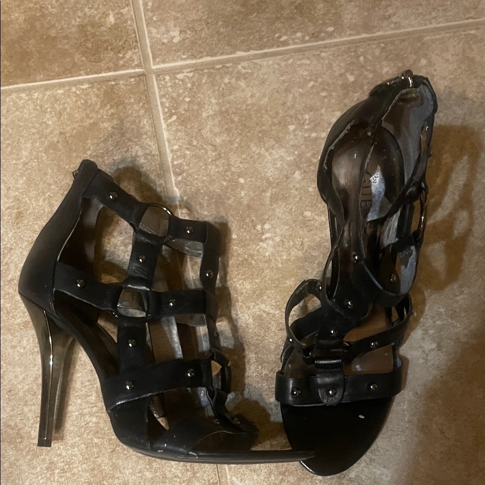 Guess strap heels